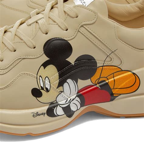 gucci rhyton sneakers mickey mouse.